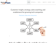 Tablet Screenshot of marketplan.net